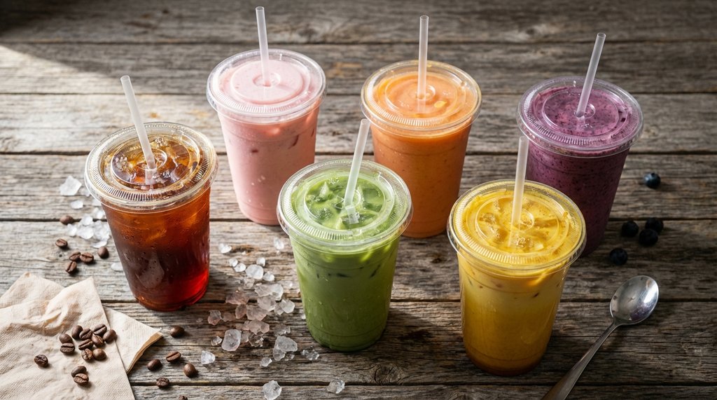 7 Brew Drive-Through Menu Drinks Lineup