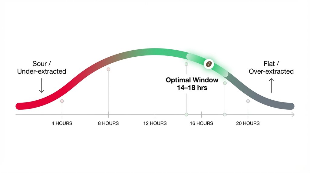 Cold Brew Steep Time Acidity Chart