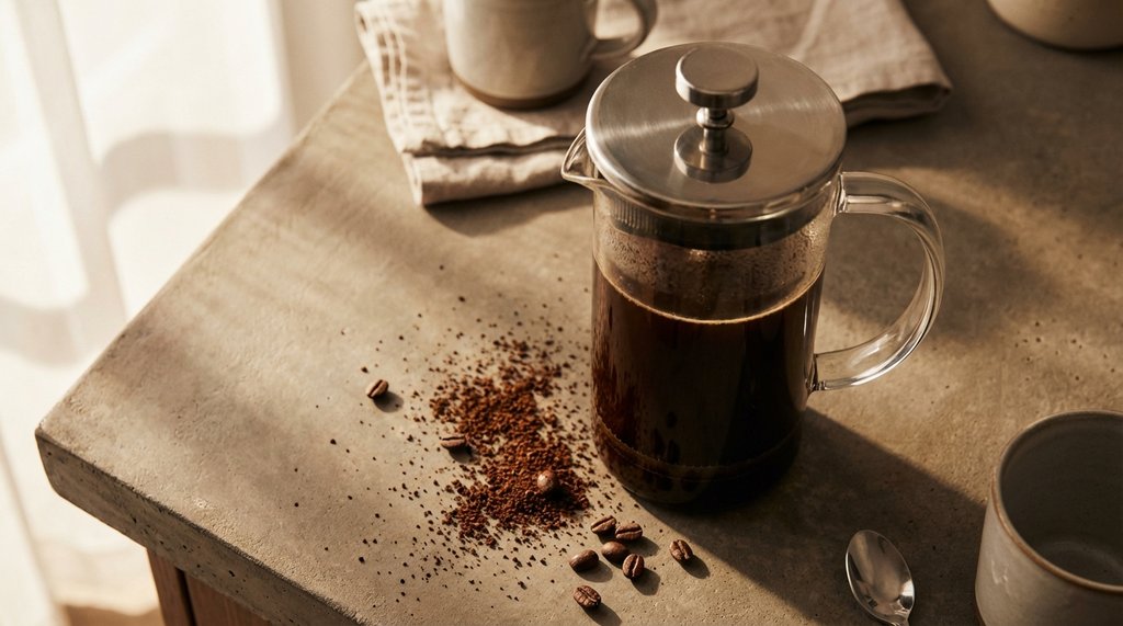 French Press Hero Shot