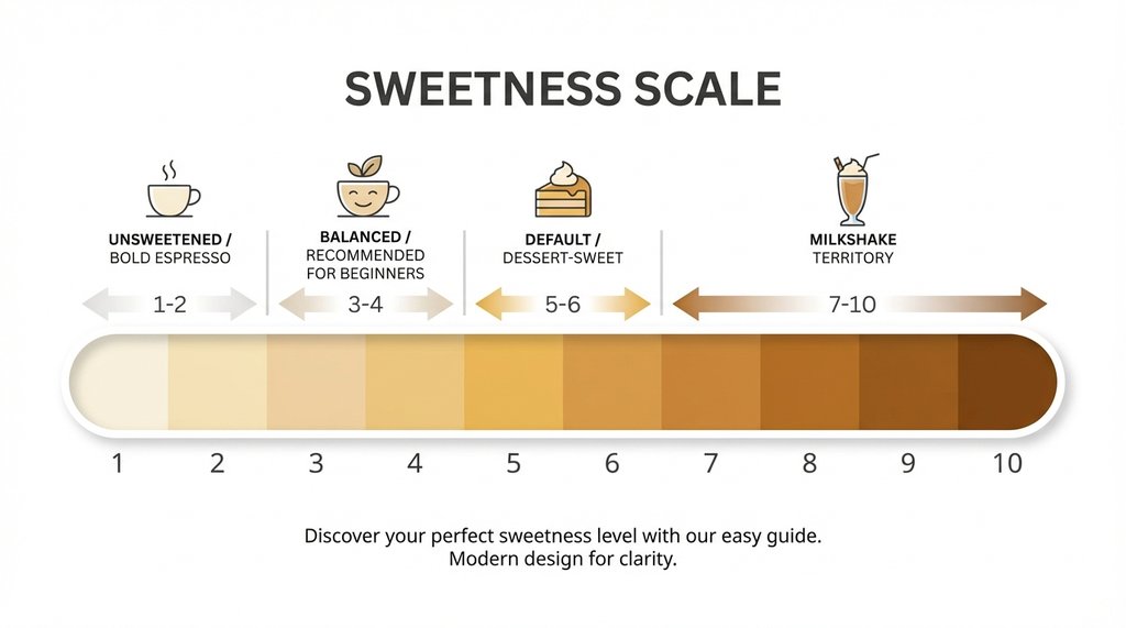 Infographic of Summer Moon sweetness scale 1 to 10
