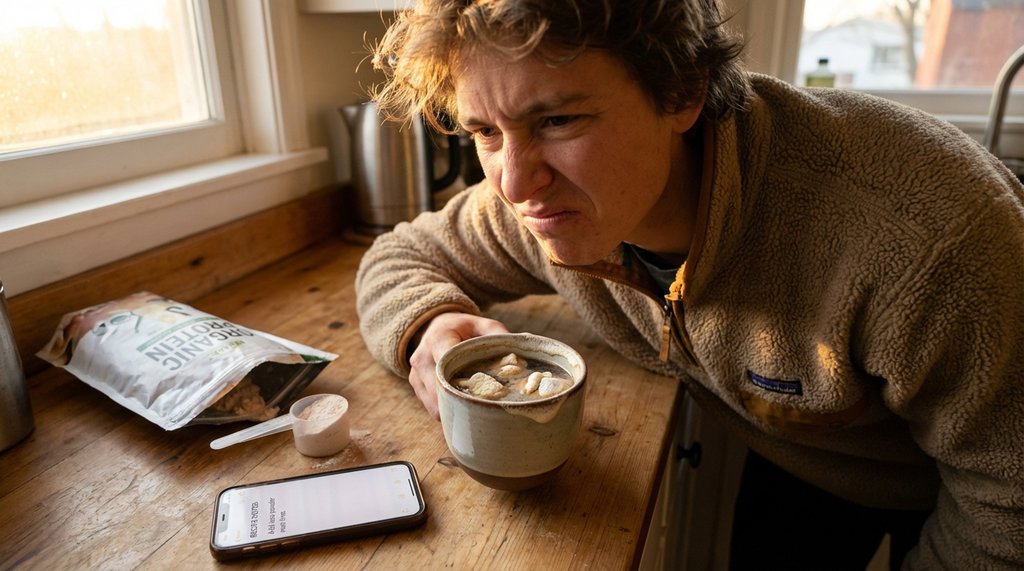 Protein coffee morning ritual gone wrong