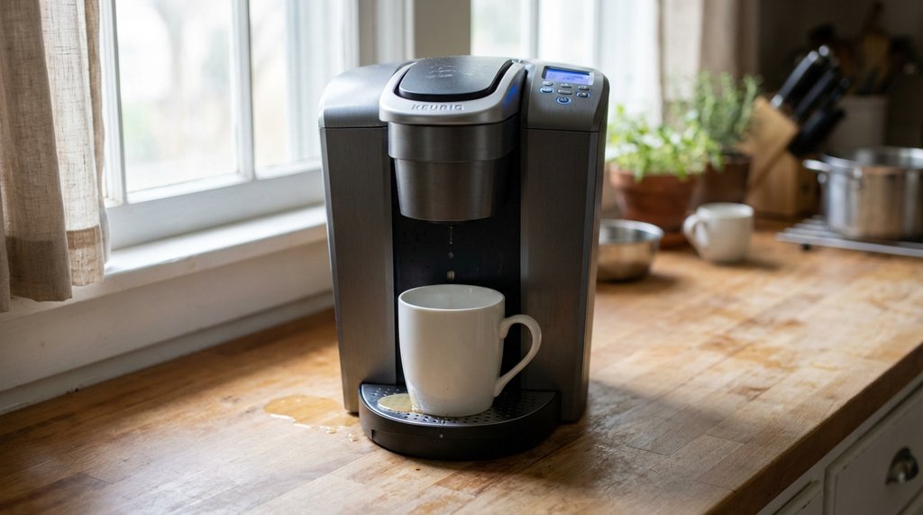 Keurig K-Elite with watery coffee output