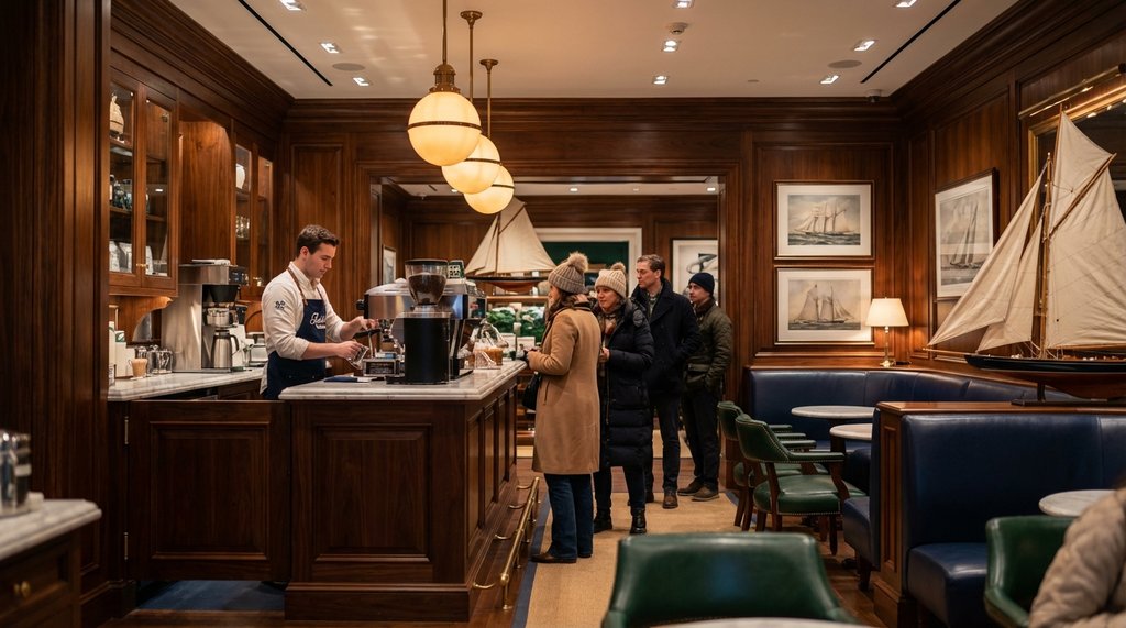 Ralph's Coffee NYC Interior Atmosphere