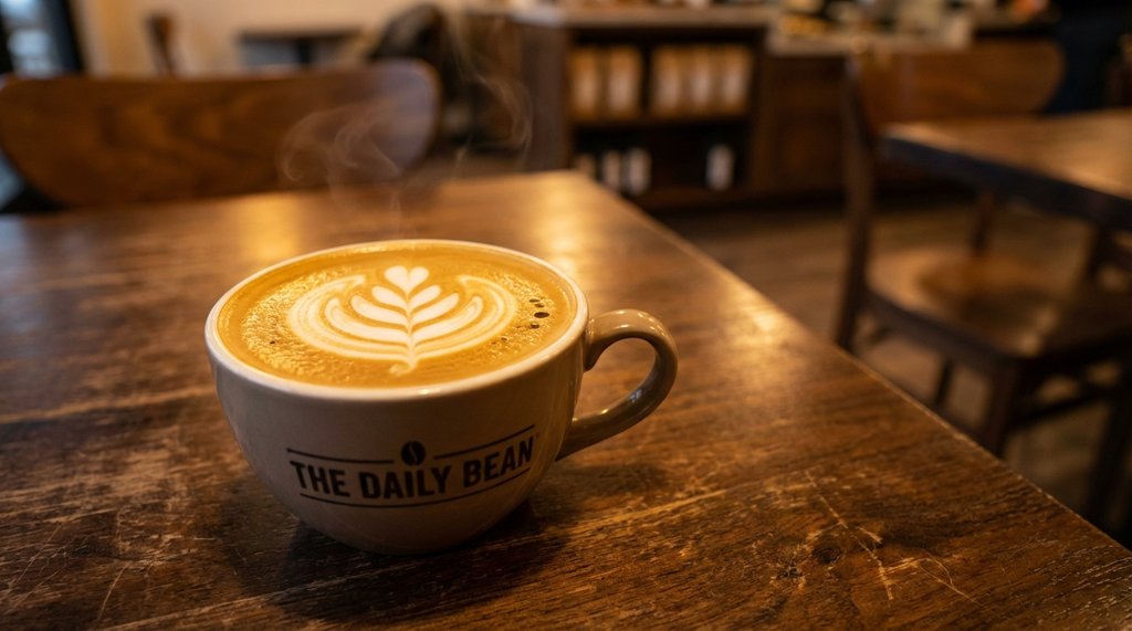 Ralph's Signature Hot Latte with Foam Art