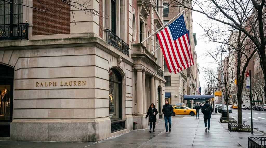 Ralph Lauren Madison Avenue Exterior Weekday Morning